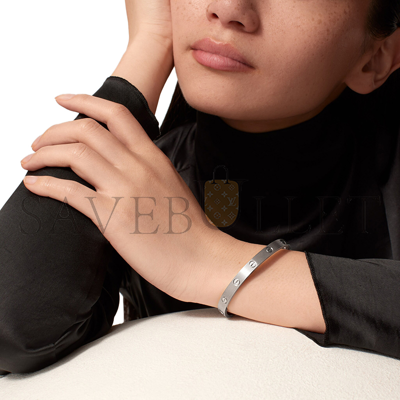 Ca*t*er love bracelet, classic model, brushed b6077117